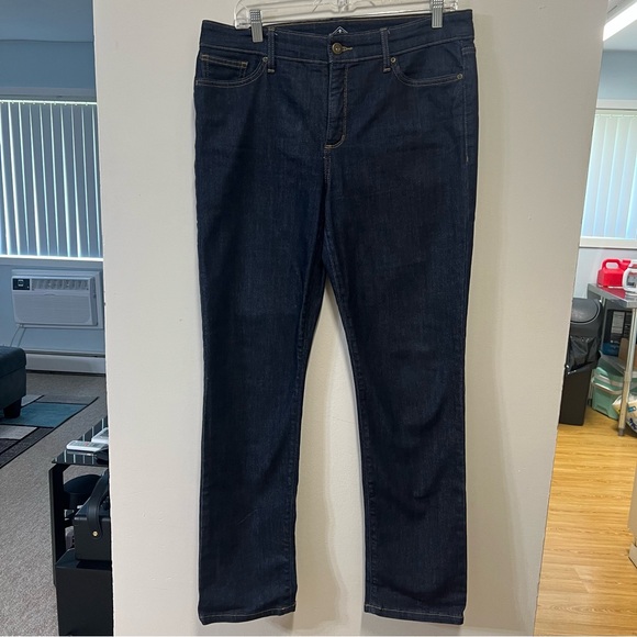 St. John's Bay Blue Straight leg Jeans - Picture 2 of 8